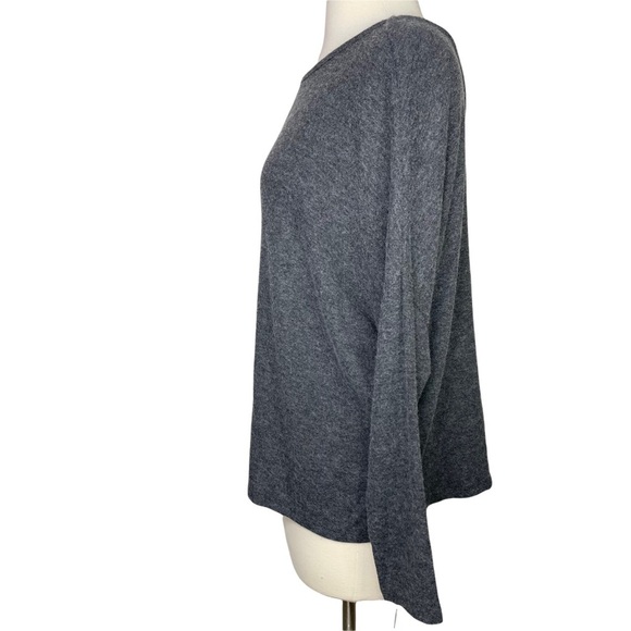 Stitch Fix l Copper Key Charcoal Scoop Neck Soft Brushed Knit Top, Small - Picture 7 of 8